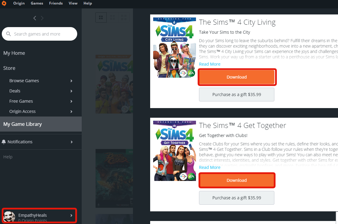 Sims 4 mac download 2017 version